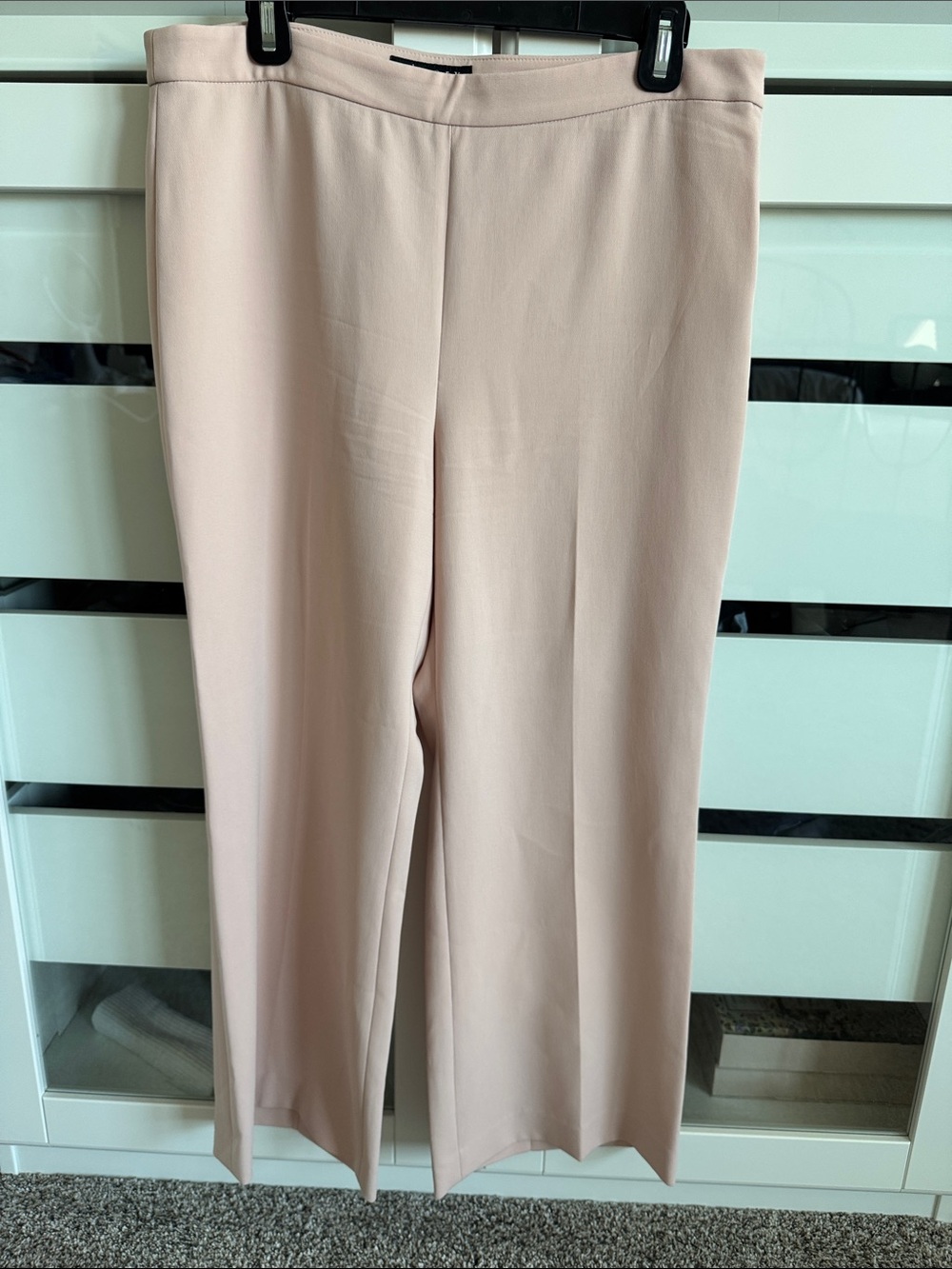 Theory Blush Wide-Leg Trousers